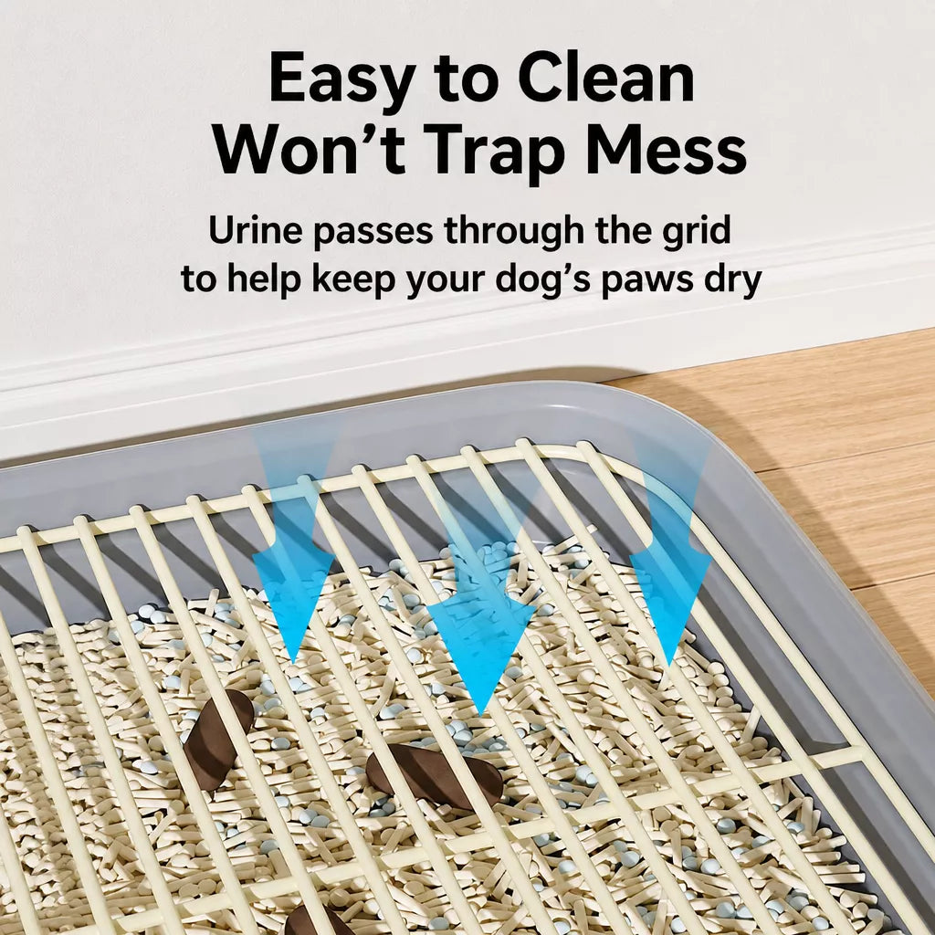 Portable Dog Potty Tray with Scoop
