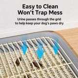 Portable Dog Potty Tray with Scoop