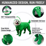 Four-Leg Waterproof Raincoat for Small Dogs