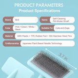 Long-Pin Pet Grooming Comb for Cats, Dogs & Rabbits