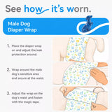 Dog Diaper Pants for Male and Female Dogs