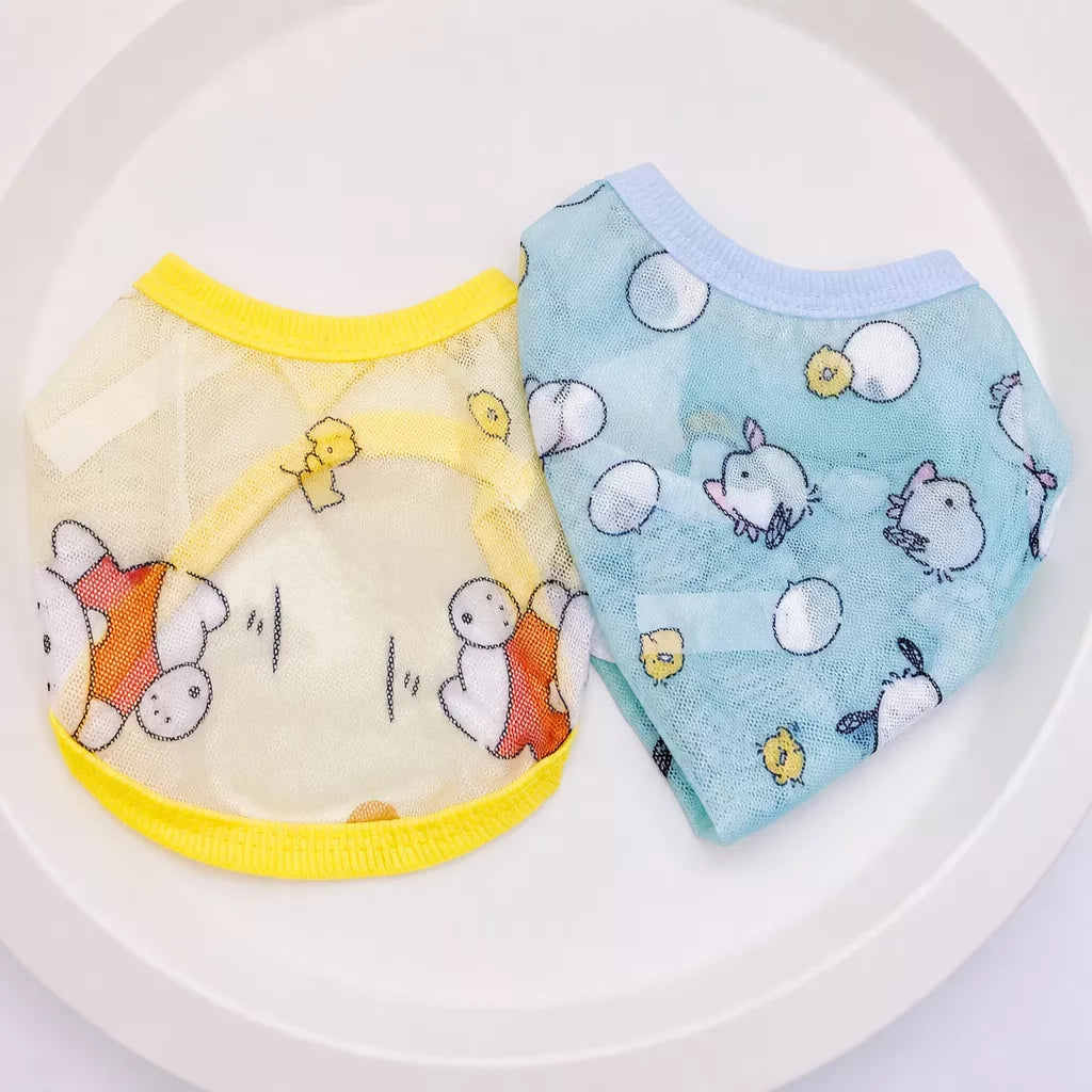 Lightweight Cotton Pet Clothing for Dogs & Cats