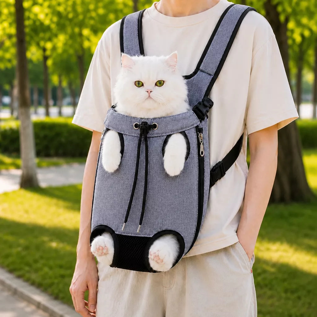 Breathable Mesh Pet Carrier Backpack