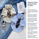 Lightweight Cotton-Linen Shirt for Cats and Dogs