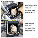 Large Pet Carrier Backpack for Cats and Dogs