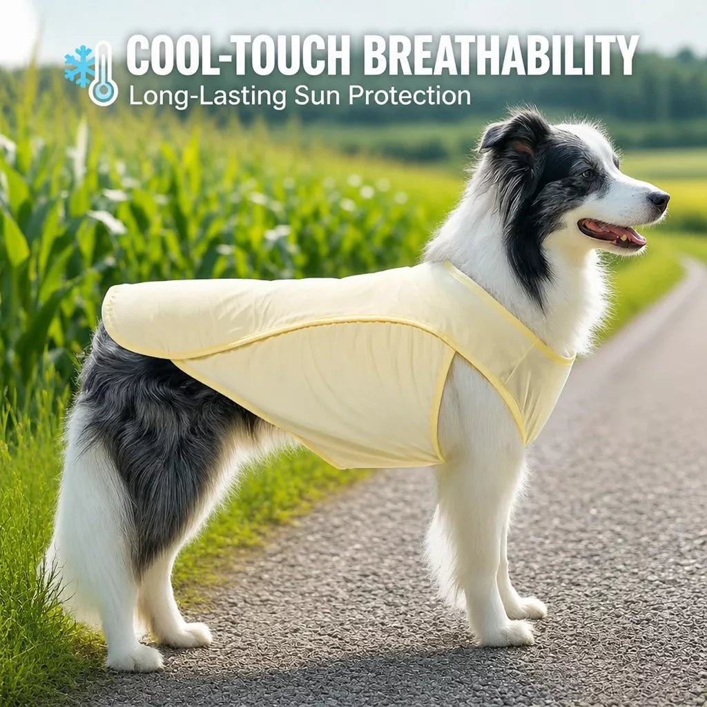 Lightweight Polyester Vest for Medium and Large Dogs