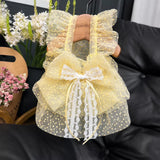 Polka Dot Pet Dress for Dogs and Cats