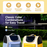 Large-Window Pet Carrier Backpack for Cats and Small Dogs