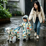 Full-Coverage Waterproof Raincoat for Small Dogs