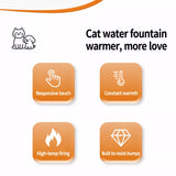 Ceramic Cat Water Bowl