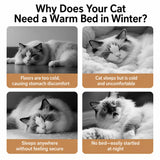 Semi-Enclosed Cat & Dog Bed with Removable, Washable Design