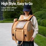 Expandable Pet Carrier Backpack for Cats and Small Dogs