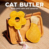 Cat Toy Collection with Natural Loofah and Catnip