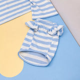 Striped Pet Shirt for Dogs and Cats