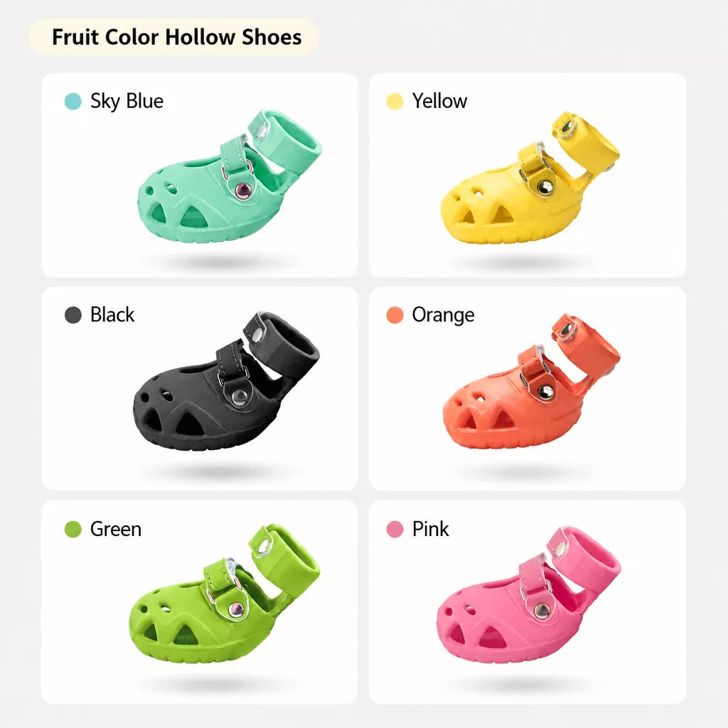 Dog Clog-Style Shoes for Outdoor Walks
