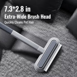 Long-Handle Pet Hair Removal Brush for Sofas and Bedding