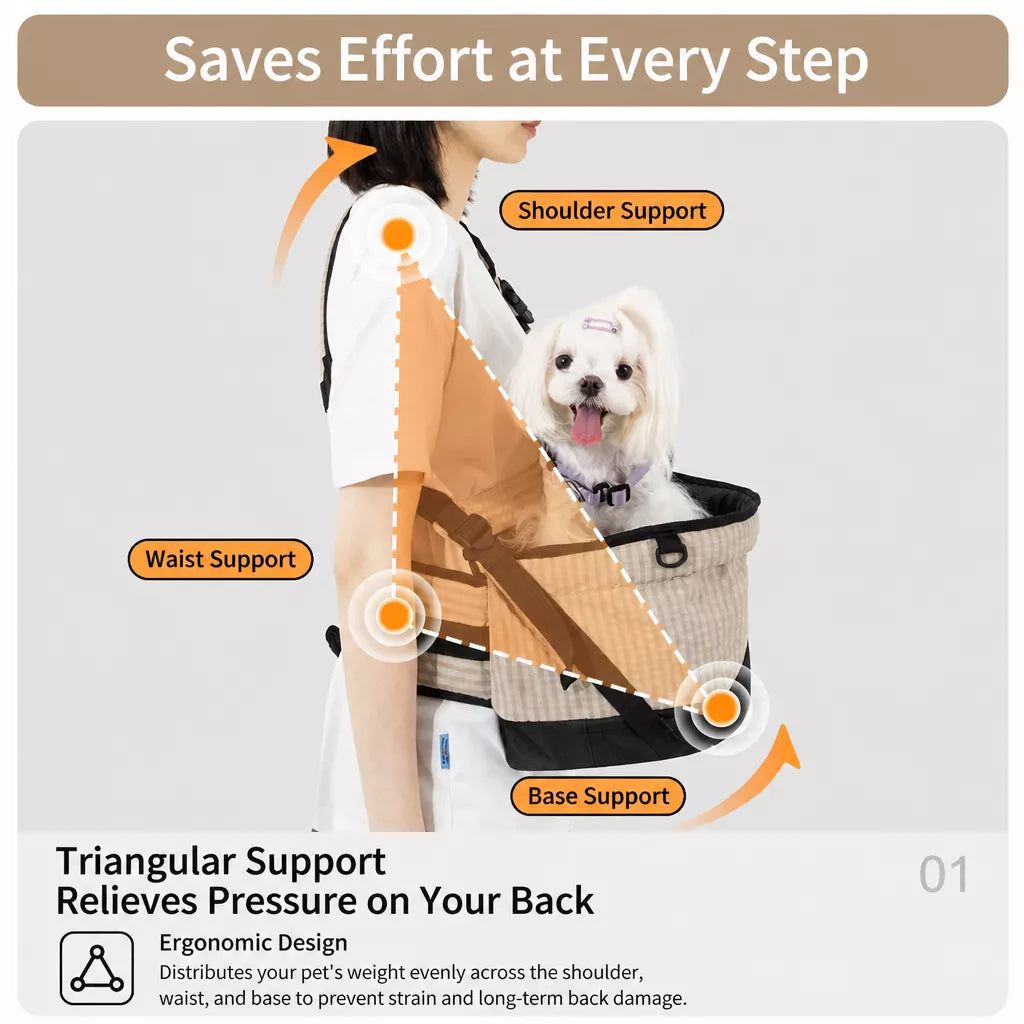 Small Dog & Cat Waist Carrier