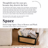All-Season Washable Pet Bed for Small Dogs & Cats