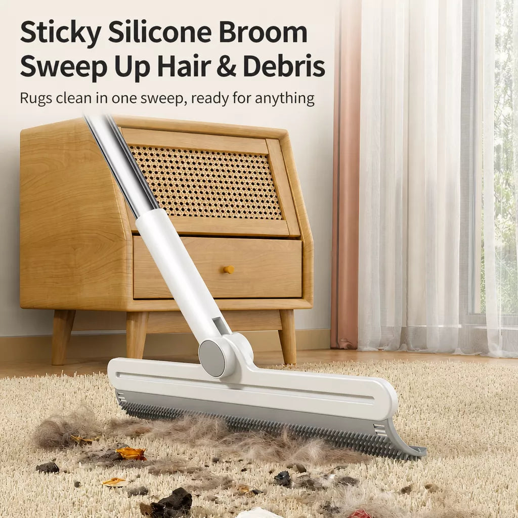 Pet Hair Remover Squeegee Broom