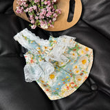 Lightweight Floral Lace Dress for Dogs & Cats