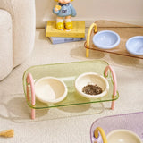 Pet Slow Feeder Bowl with Wide Opening
