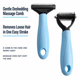 Dog & Cat Grooming Comb for Loose Hair and Tangles