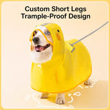 Waterproof Dog Raincoat for Small and Medium Breeds