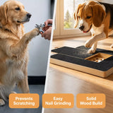 Solid Wood Dog Nail Scratch Board