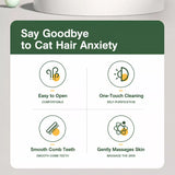 Self-Cleaning Deshedding Comb for Cats & Dogs
