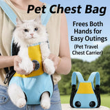 Breathable Pet Backpack Carrier for Cats and Small Dogs
