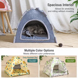 Foldable Pet Tent House with Washable Cover