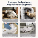 Covered Dog Bed
