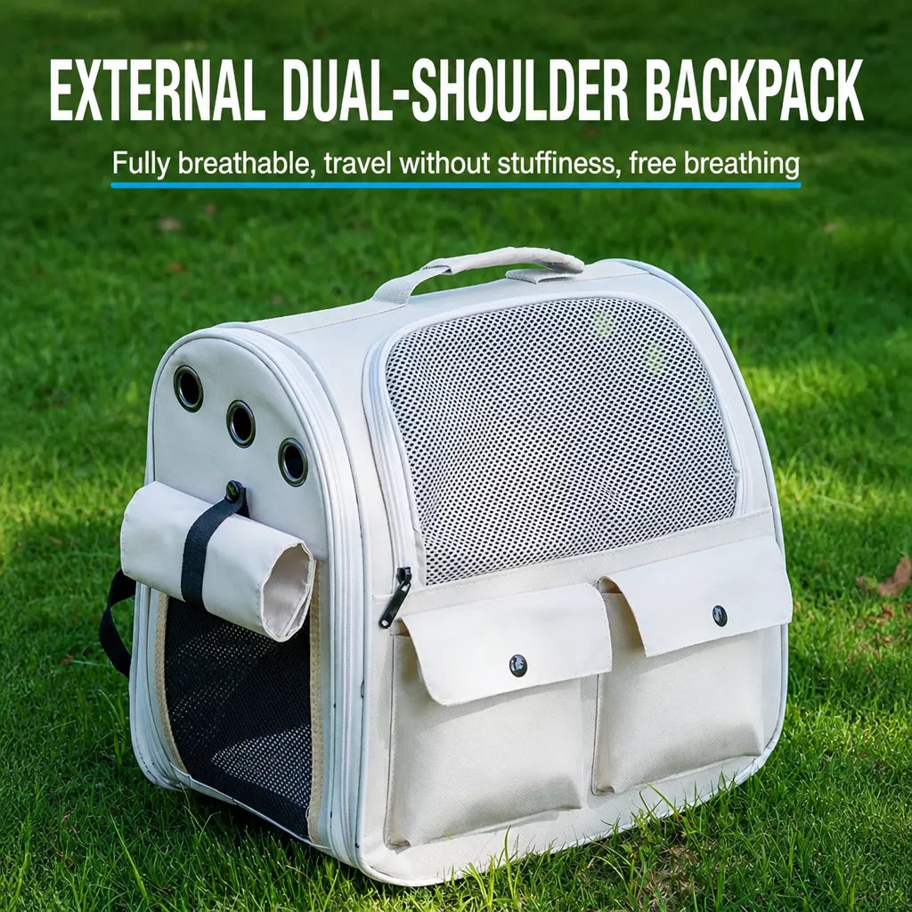 Breathable Cat & Small Pet Carrier Backpack