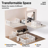 Plastic Modular Indoor Dog Playpen with Door
