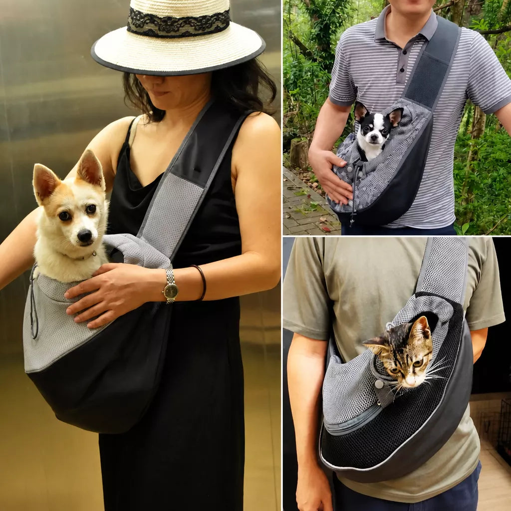 Mesh Pet Carrier Backpack for Small Dogs