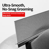 Fine-Tooth Pet Grooming Comb for Long-Haired Cats and Dogs