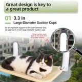 Cat Window Hammock with Suction Cup Mount