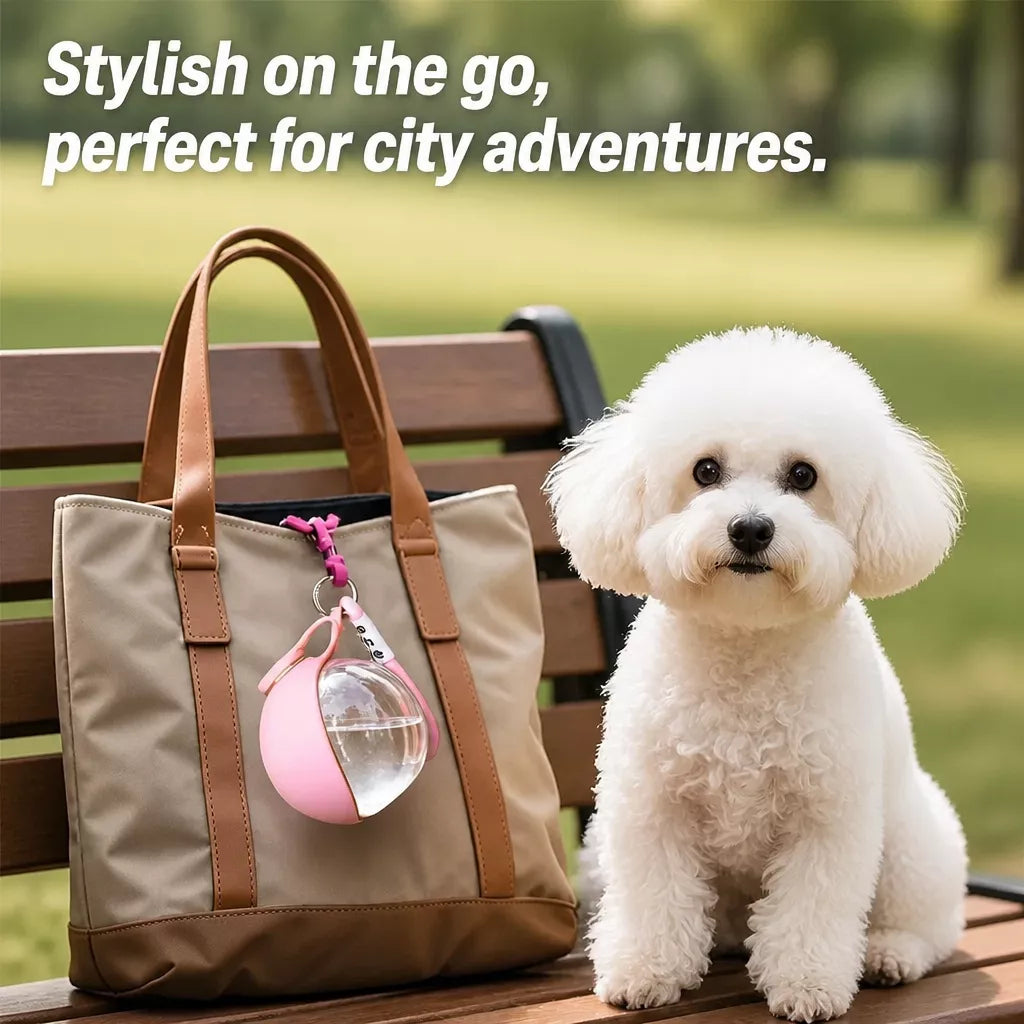 Portable Dog & Cat Water Bottle with Drinking Cup