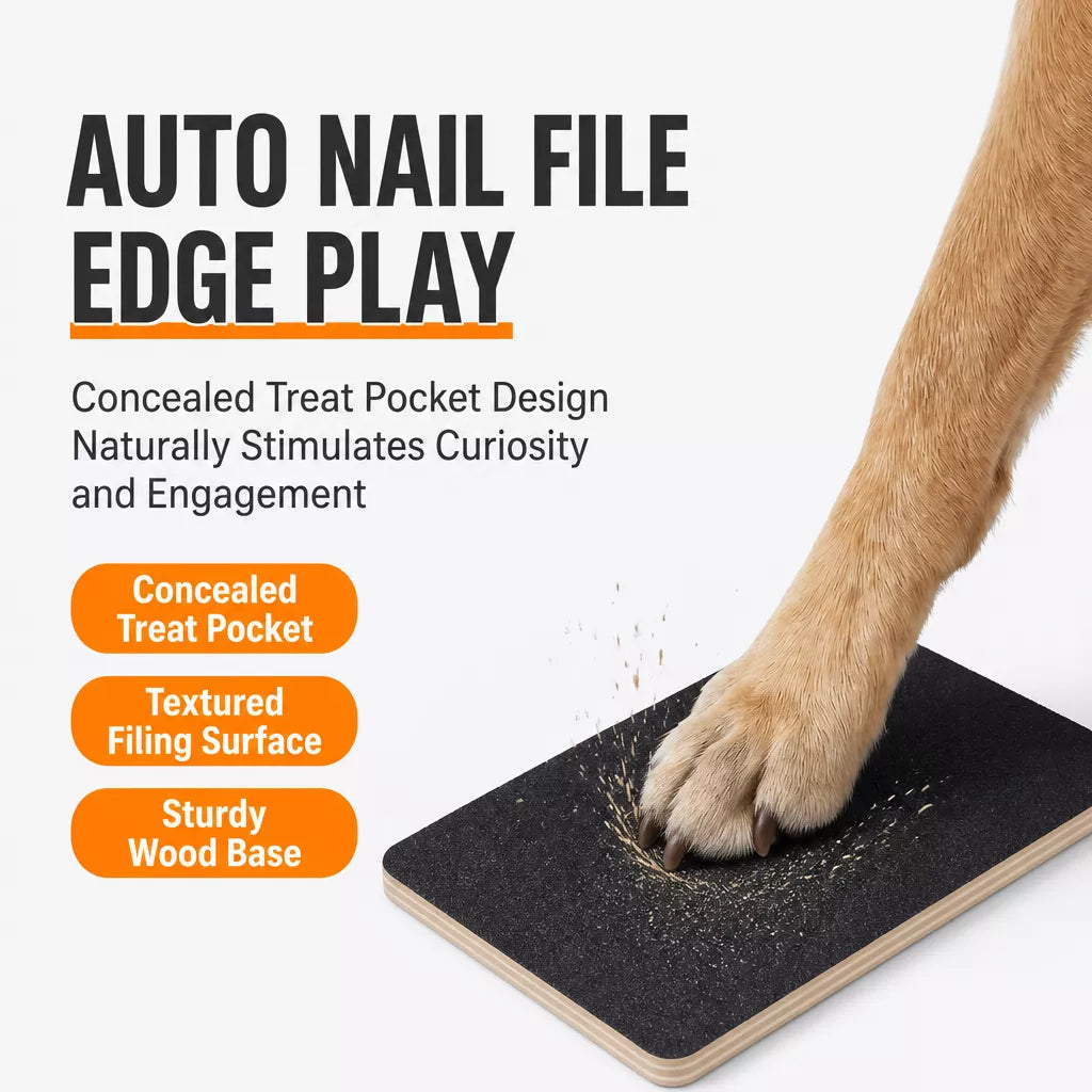 Solid Wood Dog Nail Scratch Board