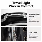 Cat Backpack Carrier with Panoramic Window and Side Vents