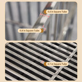 Stainless Steel Dog Crate with Tray