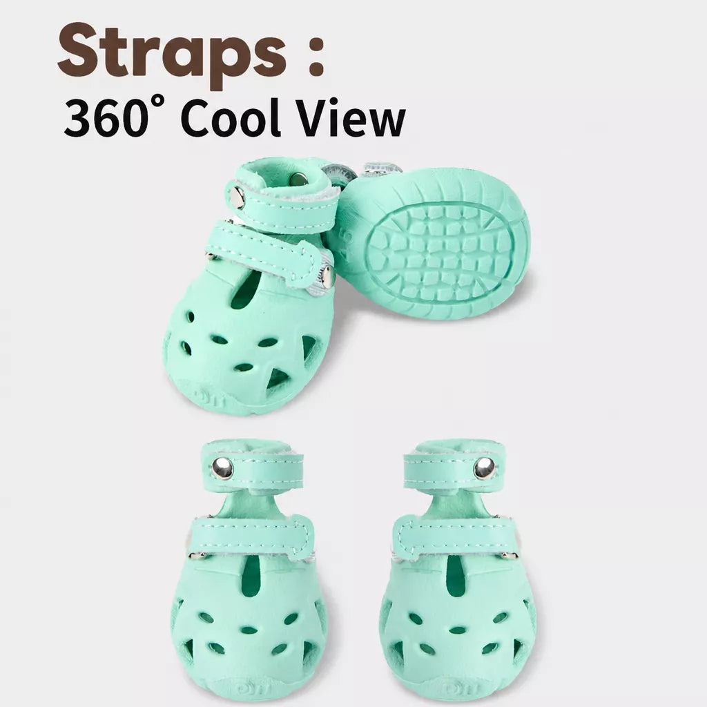 Dog Clog-Style Shoes for Outdoor Walks