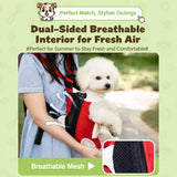 Nylon Pet Carrier Backpack for Dogs and Cats