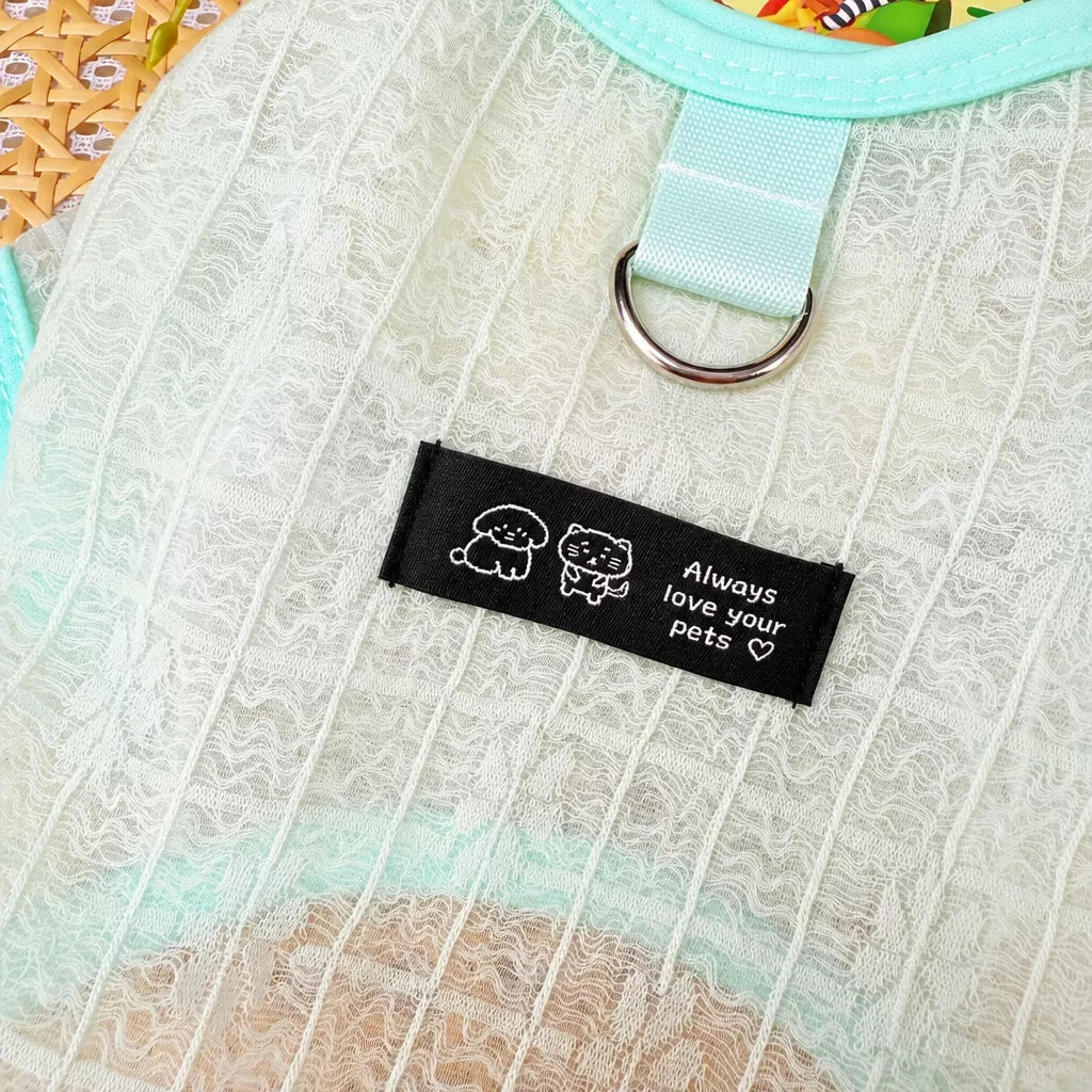 Lightweight Mesh Four-Leg Pet Suit