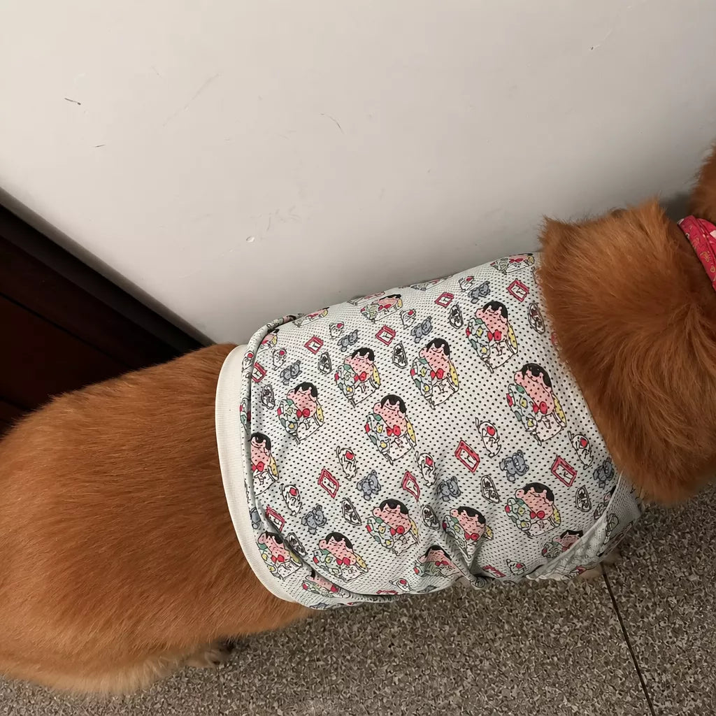 Lightweight Dog Jacket with Elbow and Knee Sleeves for Large Dogs