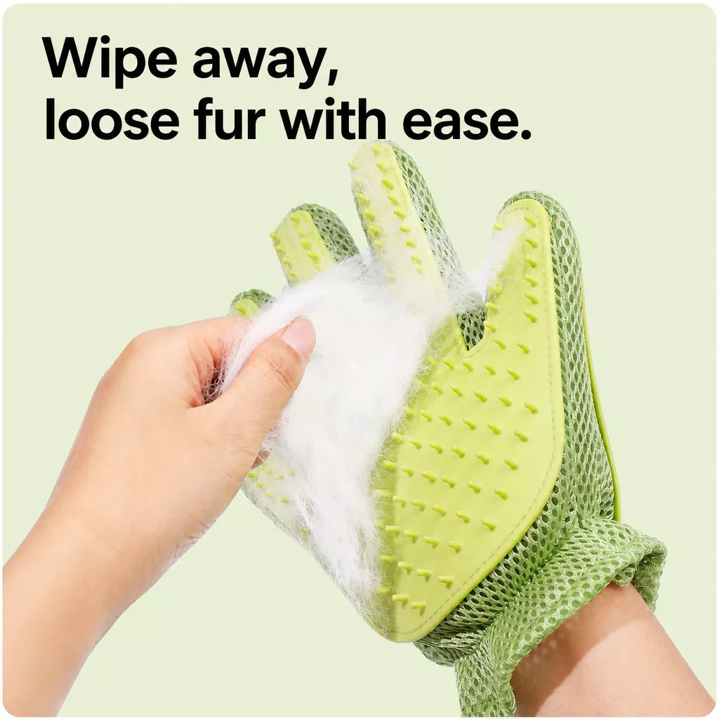 Double-Sided Cat Grooming Glove