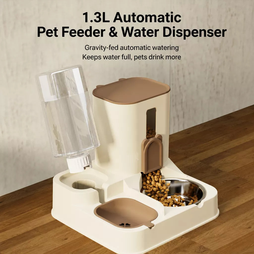 Pet Food and Water Bowl for Cats and Dogs