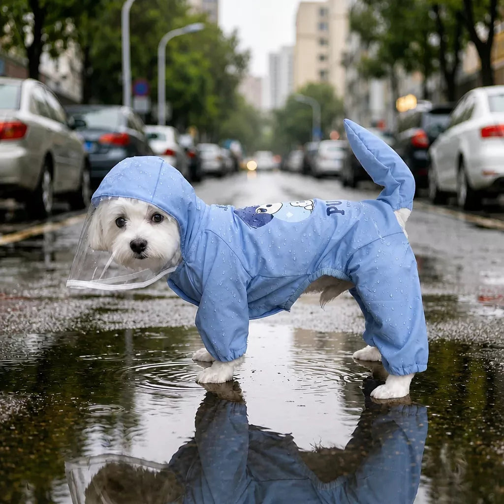 Four-Leg Dog Raincoat