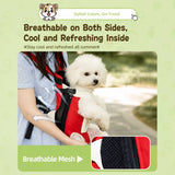 Front-Carrying Pet Backpack Carrier for Small Dogs & Cats
