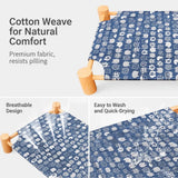 Elevated Wood Frame Pet Bed with Removable Polyester Cover